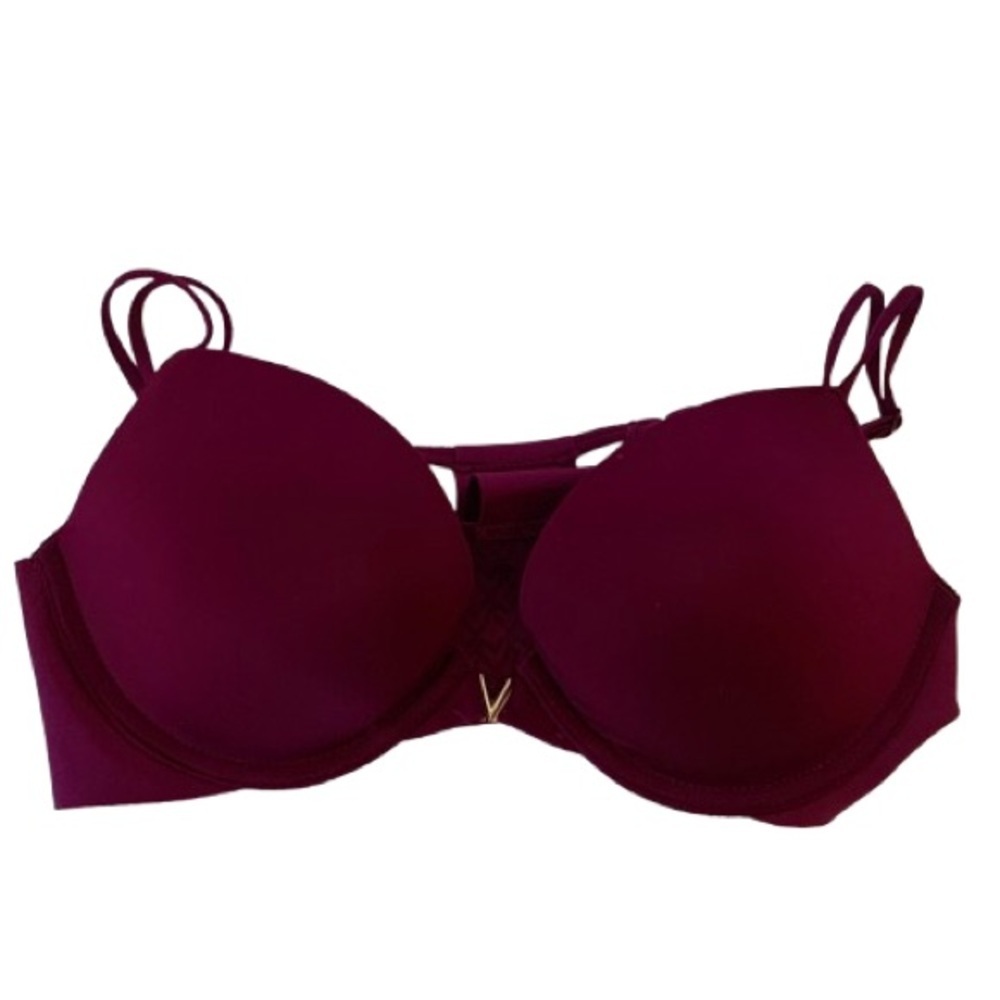 NWT. Victoria’s Secret Women’s Burgundy Racerback Bra - Picture 2 of 6